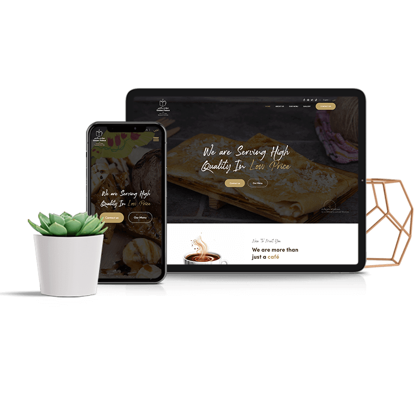 Golden Palace Restaurant | Web Design Dubai